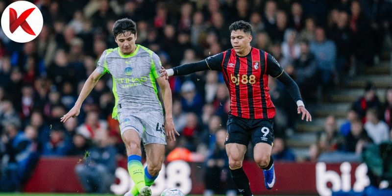 Man City Hòa Bournemouth với tỷ số 1-1